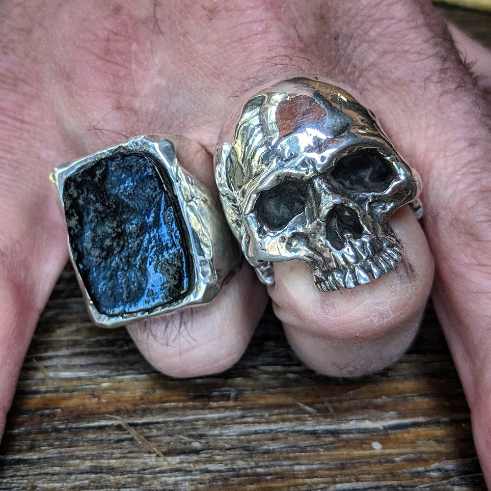 Heavy Metal Skull Ring