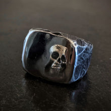 Load image into Gallery viewer, Short Hand Forged Signet Ring