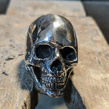Load image into Gallery viewer, Fully Loaded Full Face Heavy Metal Skull Ring
