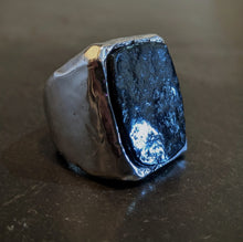 Load image into Gallery viewer, Arizona Black Jade Ring